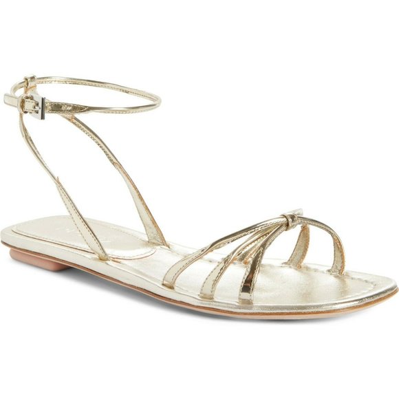 PRADA Flat Halo Strap Sandals Size 40 - Picture 1 of 4
